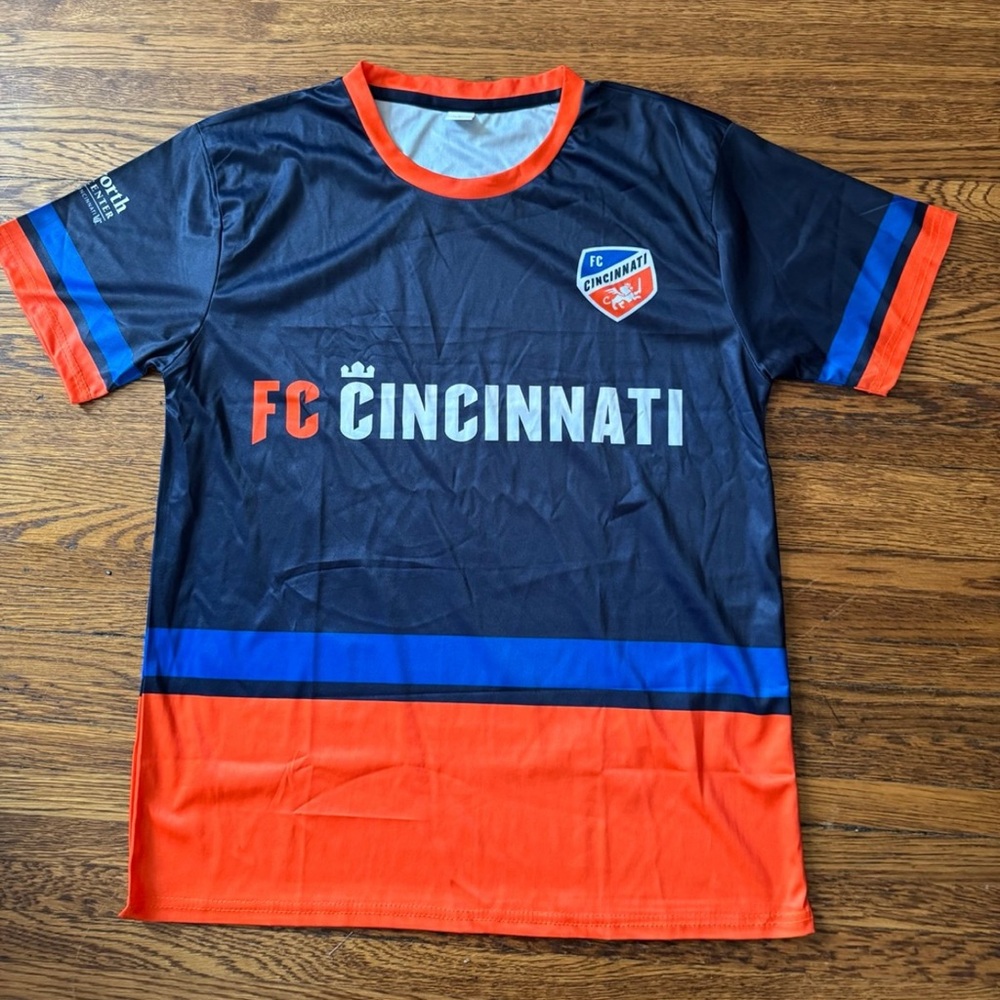 FC Cincinnati Soccer Jersey (promotional) 
FC Cincinnati Soccer Jersey